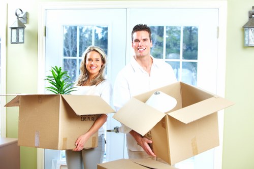 Local furniture collection service loading beds and tables