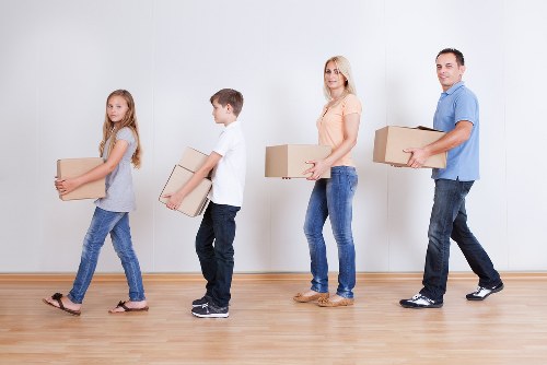 What is included in a Belmont removals service for local customers