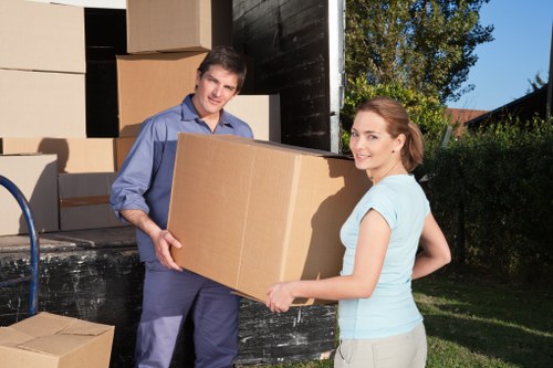 Local office removals service in Belmont with careful packing and transport